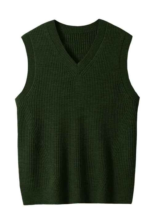 Evergreen Knit Vest